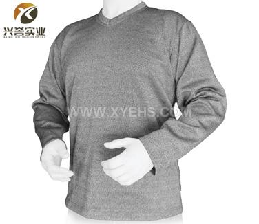 英國PPSS進(jìn)口防割服V領(lǐng)運(yùn)動(dòng)衫長(zhǎng)袖100109