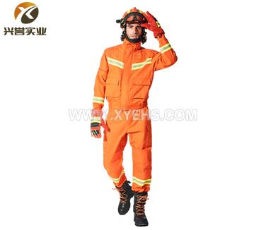 冬款搶險救援服RJF-L1 阻燃、防靜電、輕便、抗拉力強(qiáng)